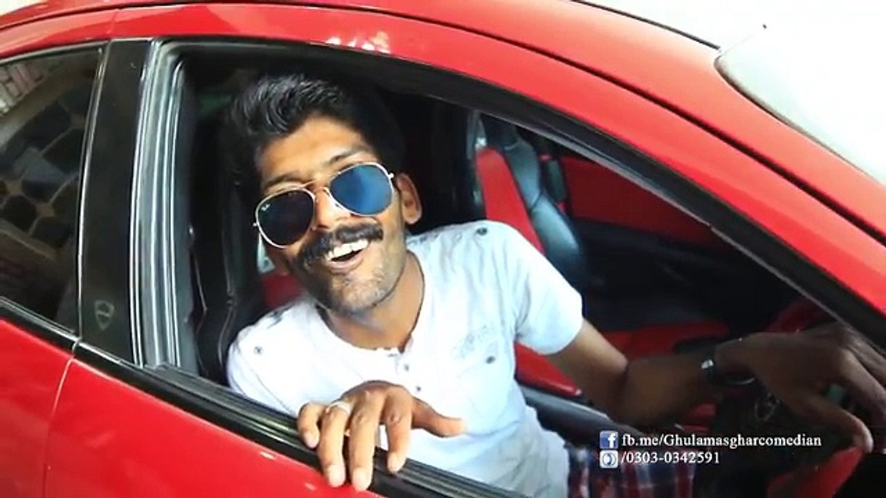 New Sport car _ Comedian - Asghar Khoso _ Funny video