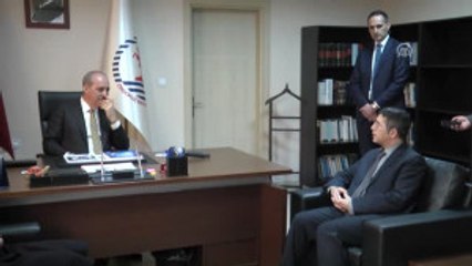 Kurtulmuş, Omü Ali Fuat Başgil Hukuk Fakültesini Ziyaret Etti