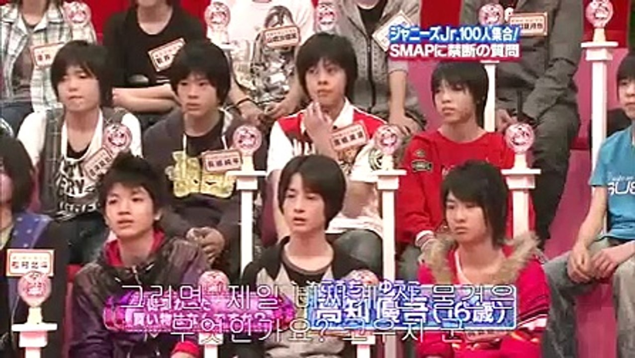SMAP×SMAP 2010 05 31 오오자키 바토루,쟈니스 주니어 100명