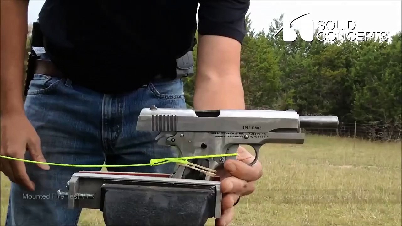 3D Yazıcıyla silah üretmişler