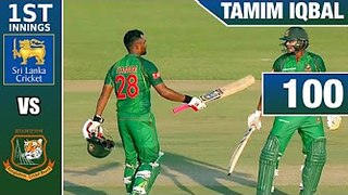 Tamim Iqbal Slams A Ton - Sri Lanka vs Bangladesh - 1st ODI - SonyLIV Exclusive