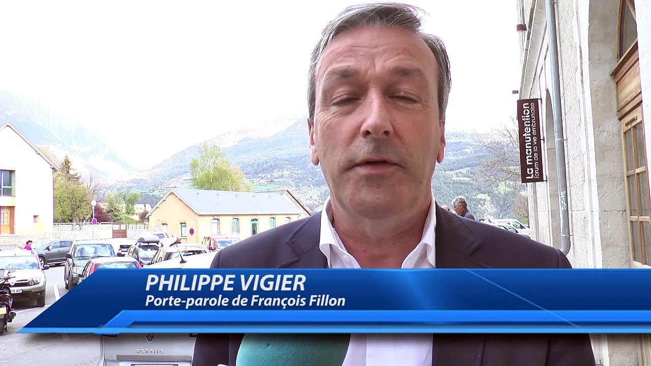 Hautes-Alpes : "François Fillon est le seul à pouvoir redresser le pays" selon Philippe Vigier