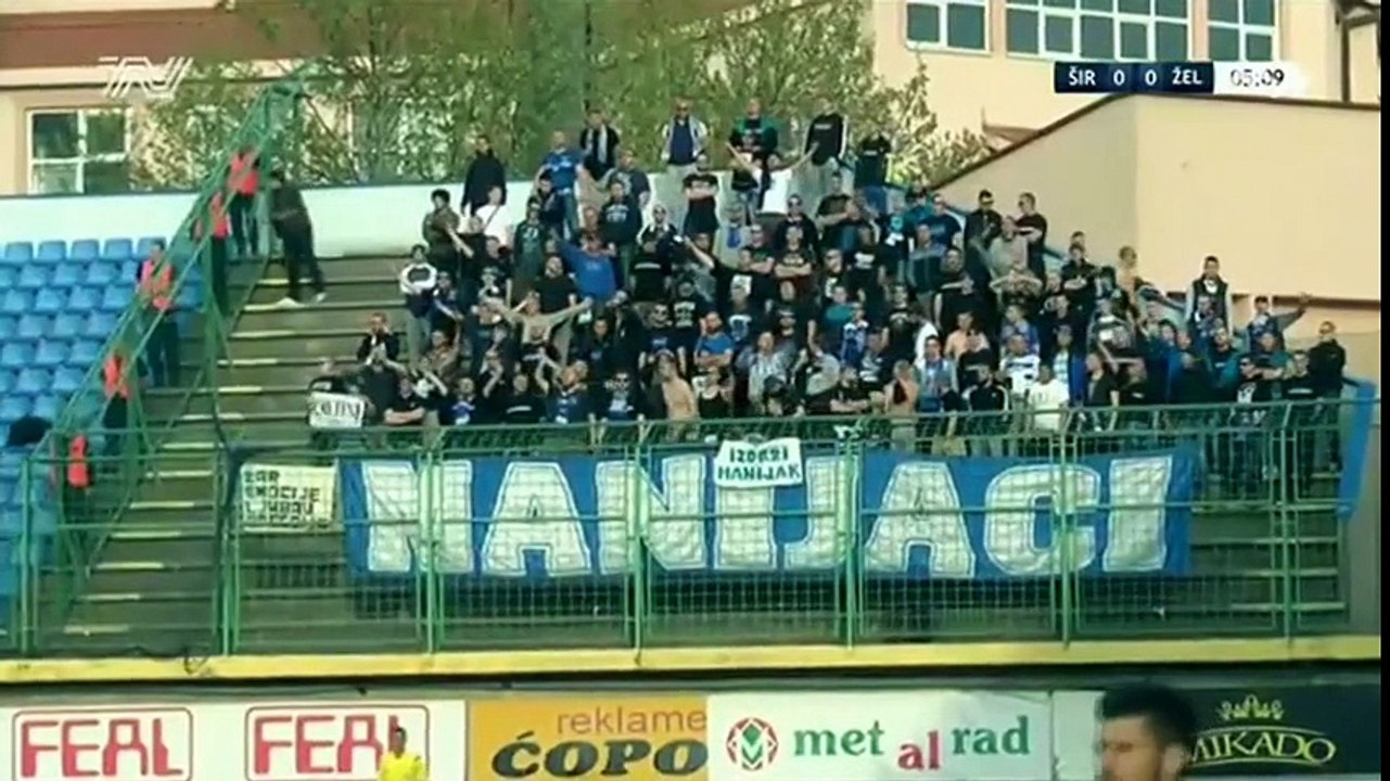 NK Široki Brijeg - FK Željezničar / Manijaci skandirali Vedran Puljić (Kup BiH)