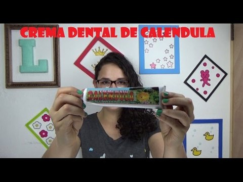 Cuida tus dientes con crema dental de caléndula
