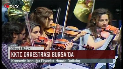 KKTC Orkestrası Bursa'da (Haber 12 04 2017)