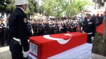 Hatay Diyarbakır'da Şehit Olan Polis Memuru Burhan Mercan Için Iskenderun'da Tören Düzenlendi