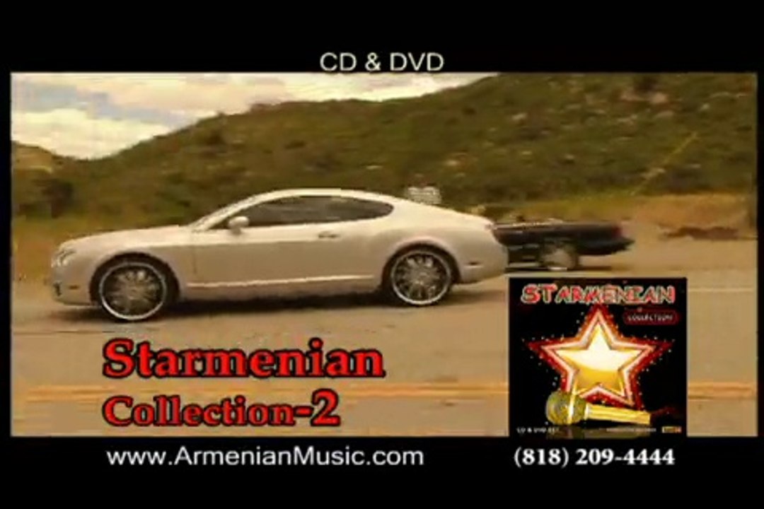 STARMENIAN COLLECTION VOL. 2 CD DVD ARMENIAN MUSIC