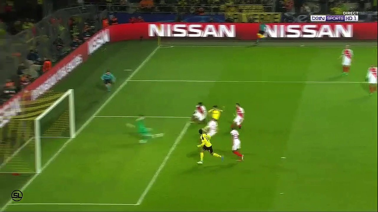 2-3 Shinji Kagawa Goal Borussia Dortmund 2-3 AS Monaco - 12.04.2017