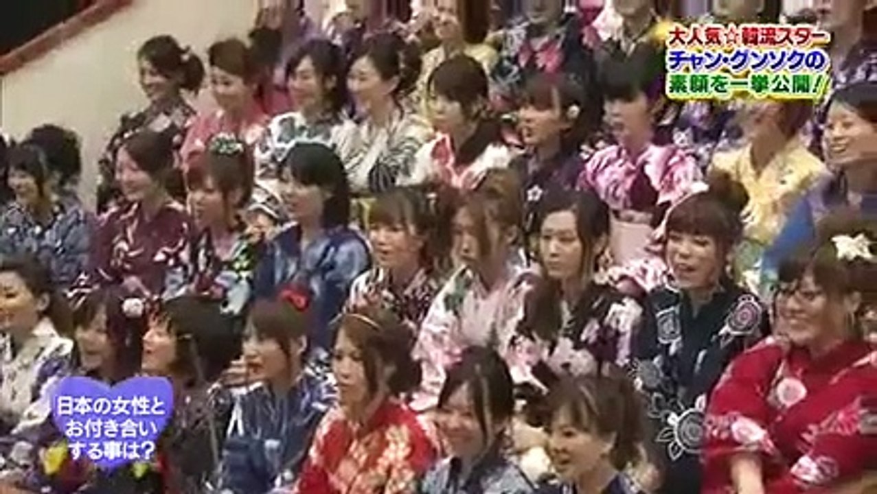 SMAP×SMAP 2011 07 18 장근석, 미녀이시네요, 핑크레이디 part 1/2