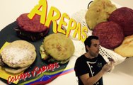 Receta de Arepas caseras de colores