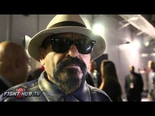 Ruben Guerrero "He never hurt Robert! Kept holding, running. Don't know how they gave him the fight"