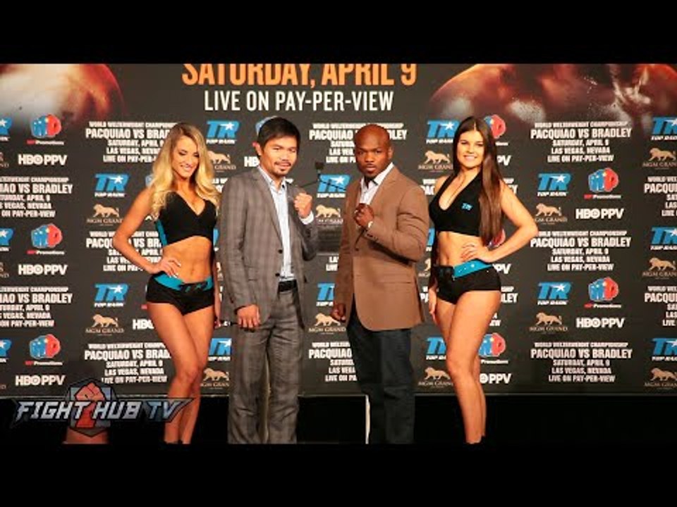 Manny Pacquiao vs. Timothy Bradley 3 Full Video- Complete Face Off Video- New York