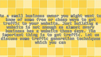 Different Ways To Get Traffic To Your Website