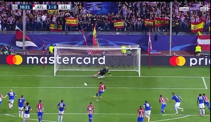 هدف غريزمان في مرمى ليستر سيتي
