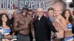 Deontay Wilder vs. Artur Szpilka COMPLETE Weigh In and Face Off Video