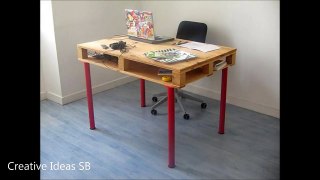 40 Creative DIY Pallet Furniture Ideas 2017 - Cheap Recycled Pallet - Chair Bed Table Sofa Part.8-v7NzkmOQ