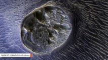 This Bizarre Formation On Mars Looks Like A Wound