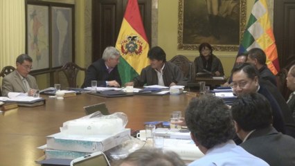 Evo Morales dirige consejos de ministros en medio de su convalecencia