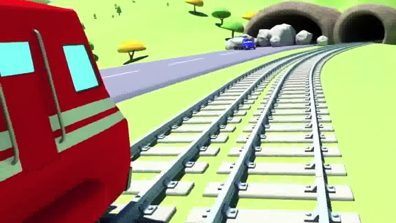 Troy der Zug und Luftfahrzeug in Autopolis | Auto & Lastwagen Cartoons für Kinder