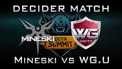 Mineski vs WG Unity Decider Match The Summit 7 SEA Highlights Dota 2