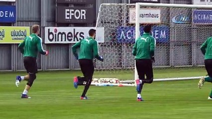 Batalla takımdan ayrı çalıştı