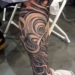 Inked Magazine - Killer leg sleeve