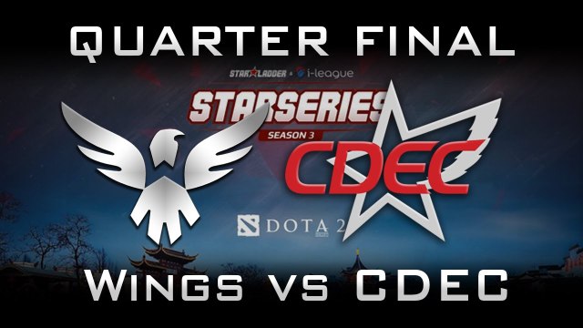 Wings vs CDEC Quarter Final Starladder i-league 2017 CN Highlights Dota 2