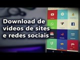 Como baixar vídeos das redes sociais, e sites, facebook, youtube, twitter, instagram Vimeo e outras