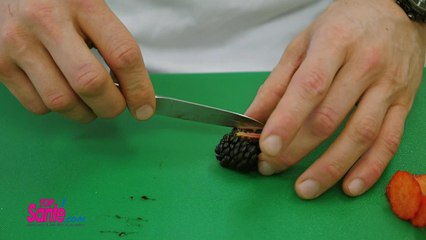 Mousse au chocolat et fruits rouges