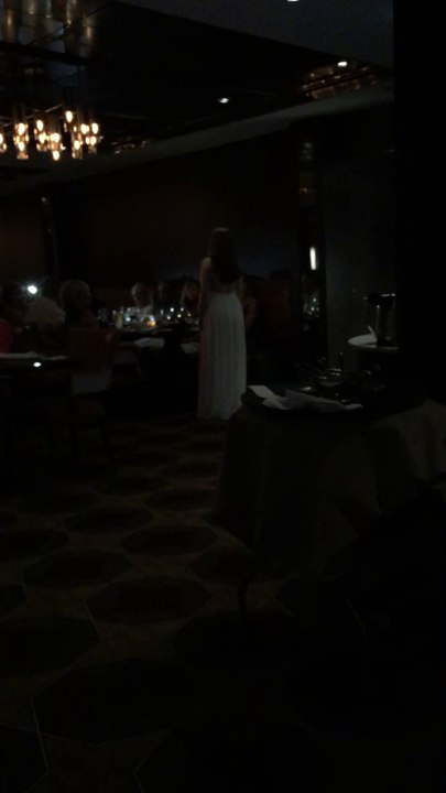 chanteuse lyrique Chops Grille sur Ovation of the Seas le 19/06/16