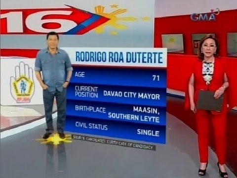 Eleksyon 2016: Kilalanin ang 5 kandidato sa pagka-presidente ngayong Eleksyon 2016