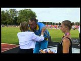 Athletics - men's shot put F46 Medal Ceremony - 2013 IPC AthleticsWorld Championships, Lyon