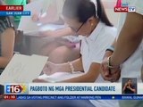 Eleksyon 2016: Pagboto ng mga presidential candidate