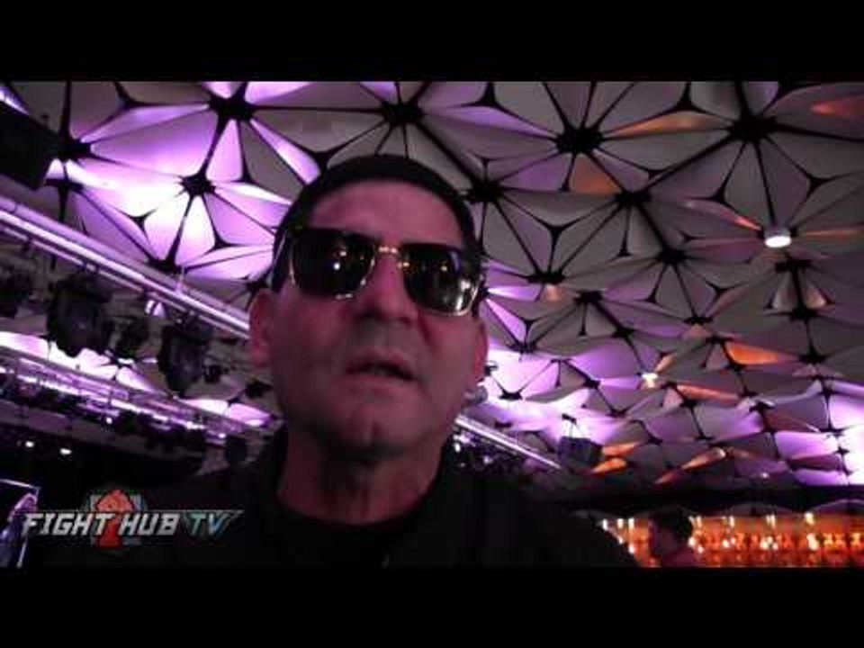 Angel Garcia on Canelo Golovkin "If he brings him to 155, Im going for Canelo, GGG gets hit alot!"