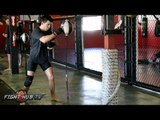 Dominick Cruz training after knee rehab - Dillashaw vs. Cruz fight video