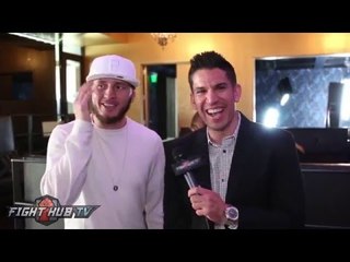 Sammy Vasquez "I bang, I move, I'm elusive. These qualities make it hard to fight me!"