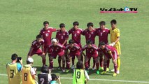 関東大学サッカー2015リーグ戦後期16節、早稲田大学vs駒澤大学