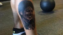 Odell Beckham Jr Shows Off Big Ass Michael Jackson Tattoo