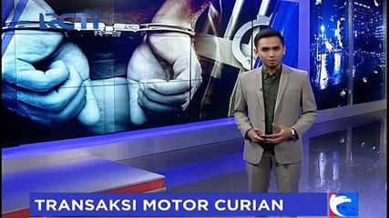 Pria Ditangkap saat Jual Motor Curian