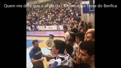 Quem me dera que o avião da Chapecoense fosse do Benfica