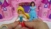 Play Doh Sparkle Disney Princess Dresses Ariel Elsa Belle Magiclip _retrt5465444