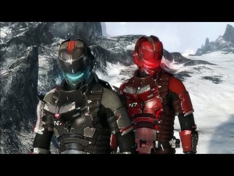 Dead Space 3 et Mass Effect Bande Annonce de L'Armure N7