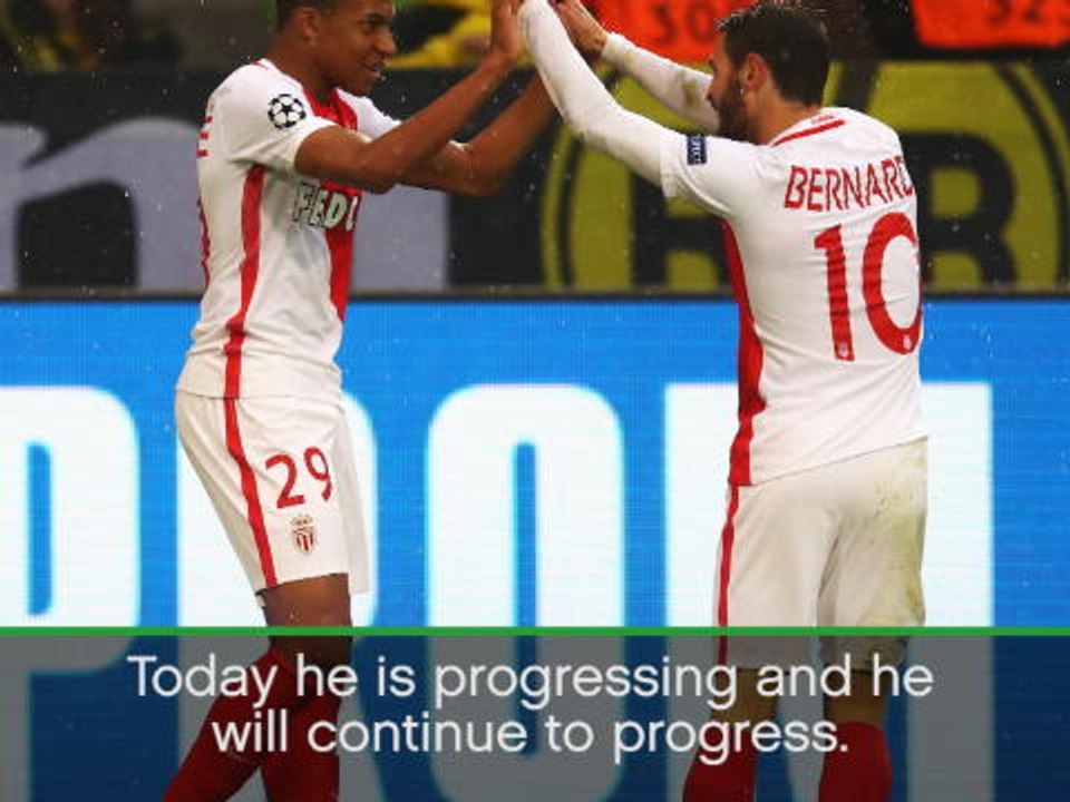 Mbappe has shown great progression - Jardim