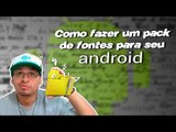 Como fazer um pack de fontes letras para seu android!