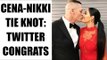 John Cena propose Nikki Bella at Wrestlemania-33 : Twitter reacts | Oneindia News