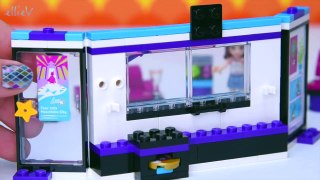 Lego Friends Pop Star Recording Studio Build Review Silly Play - Kids Toys