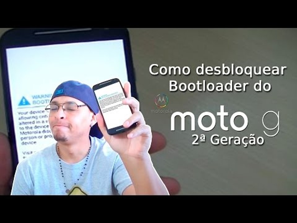Como desbloquear o bootloader do Motorola Moto...