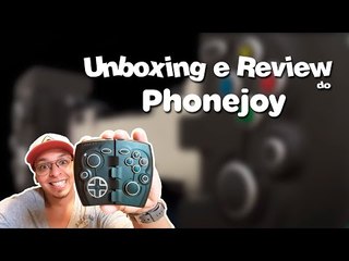 Unboxing e Review do Phonejoy -  Joystick  (Português)