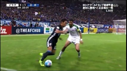 ロシア　ワールドカップ最終予選　日本vsイラク　日本劇的勝利!!　world cup japan vs iraq