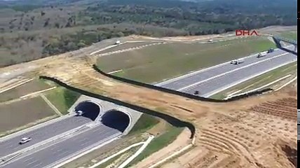 Yavuz Sultan Selim Köprüsü çevre yolunda dikilen ağaçların bir bölümü kurudu